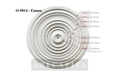 VELKÁ ROZETA Emma O-9014 - soubor okruží